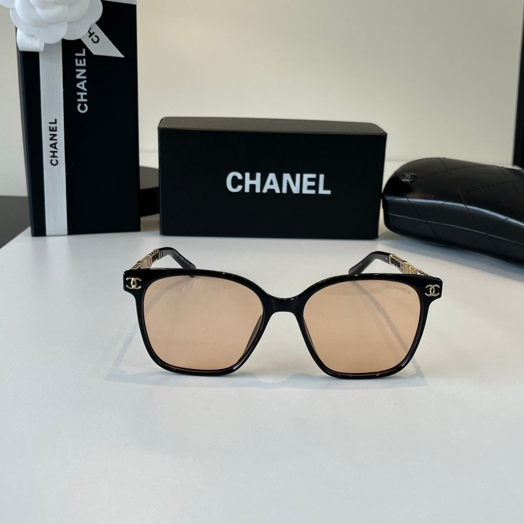 Chanel Fashion Gold Lens Sunglasses for Men & Women - 486526 - detail image 2