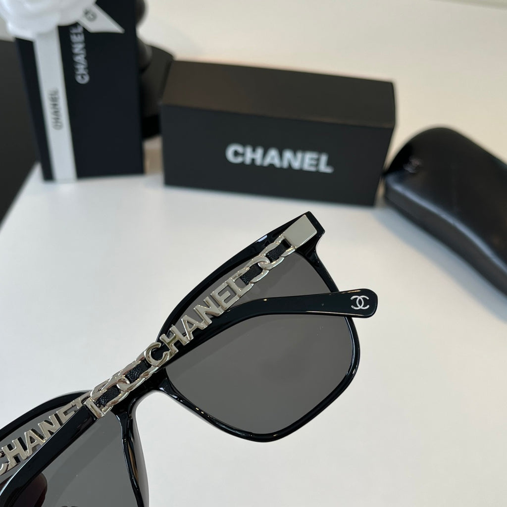 Chanel Fashion Black Lens Sunglasses for Men & Women - 486522 - detail image 7