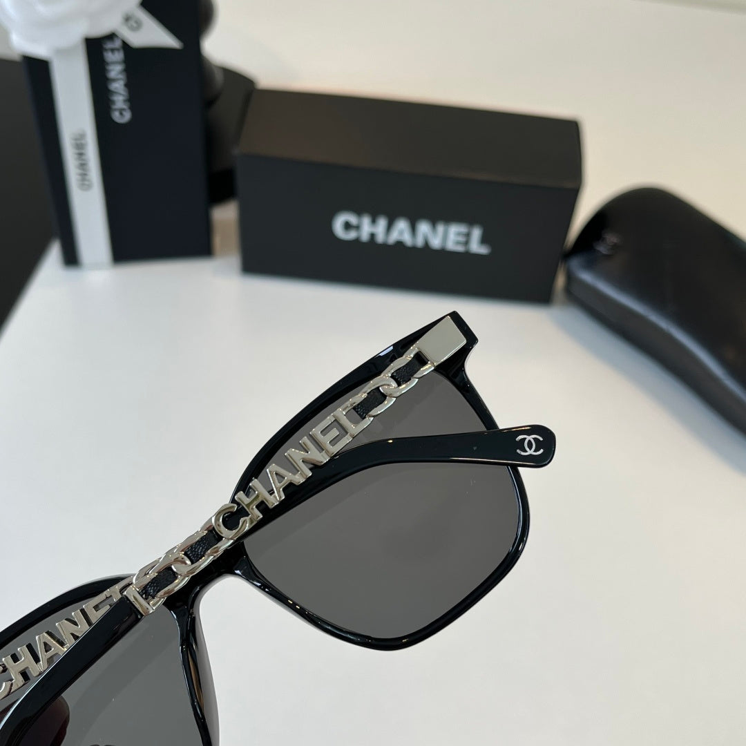 Chanel Fashion Black Lens Sunglasses for Men & Women - 486522 - detail image 7