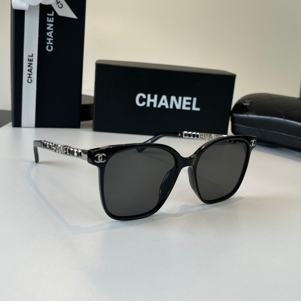 Chanel Fashion Black Lens Sunglasses for Men & Women - 486522