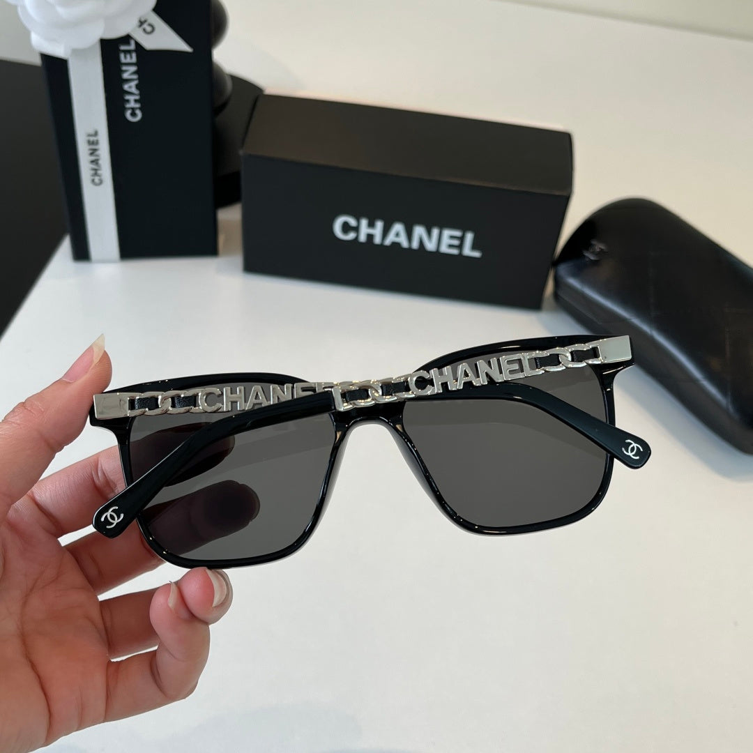 Chanel Fashion Black Lens Sunglasses for Men & Women - 486522 - detail image 6