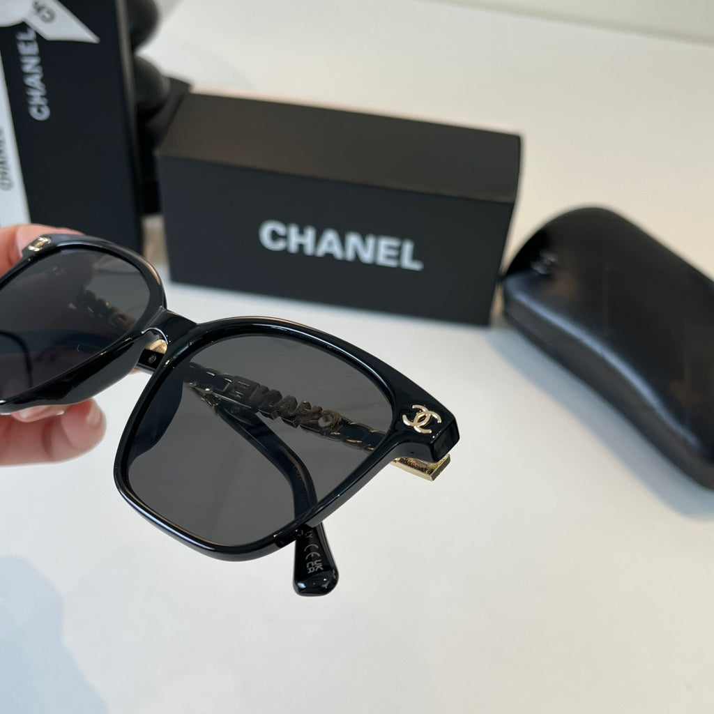 Chanel Fashion Black Lens Sunglasses for Men & Women - 486524 - detail image 6