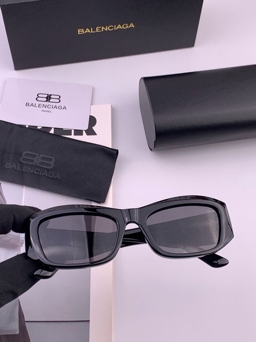 Balenciaga BL1992 Polarized Metal Fashion Pink Lens Sunglasses for Me - 466025