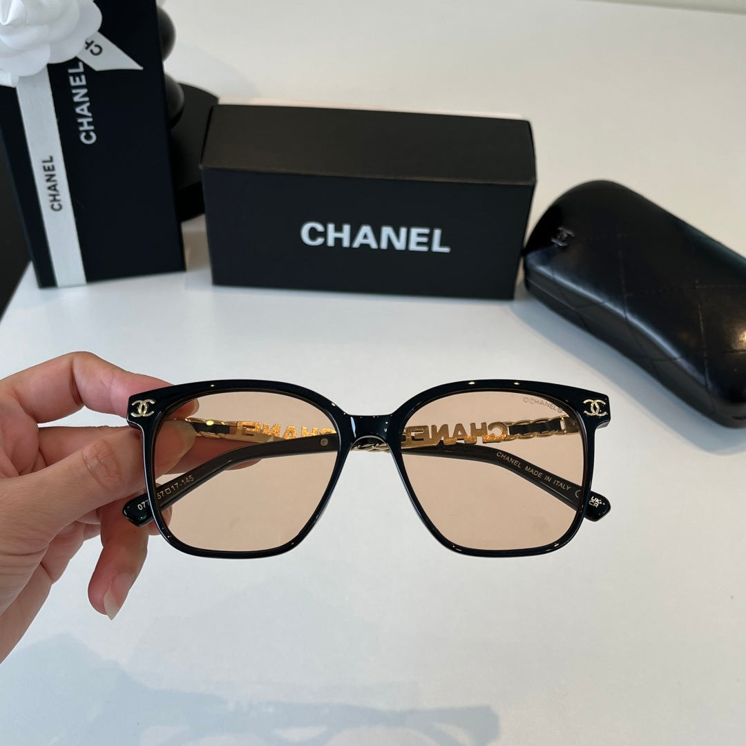 Chanel Fashion Gold Lens Sunglasses for Men & Women - 486526 - detail image 7