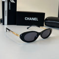 Chanel Fashion Silver Lens Sunglasses for Men & Women - 486527