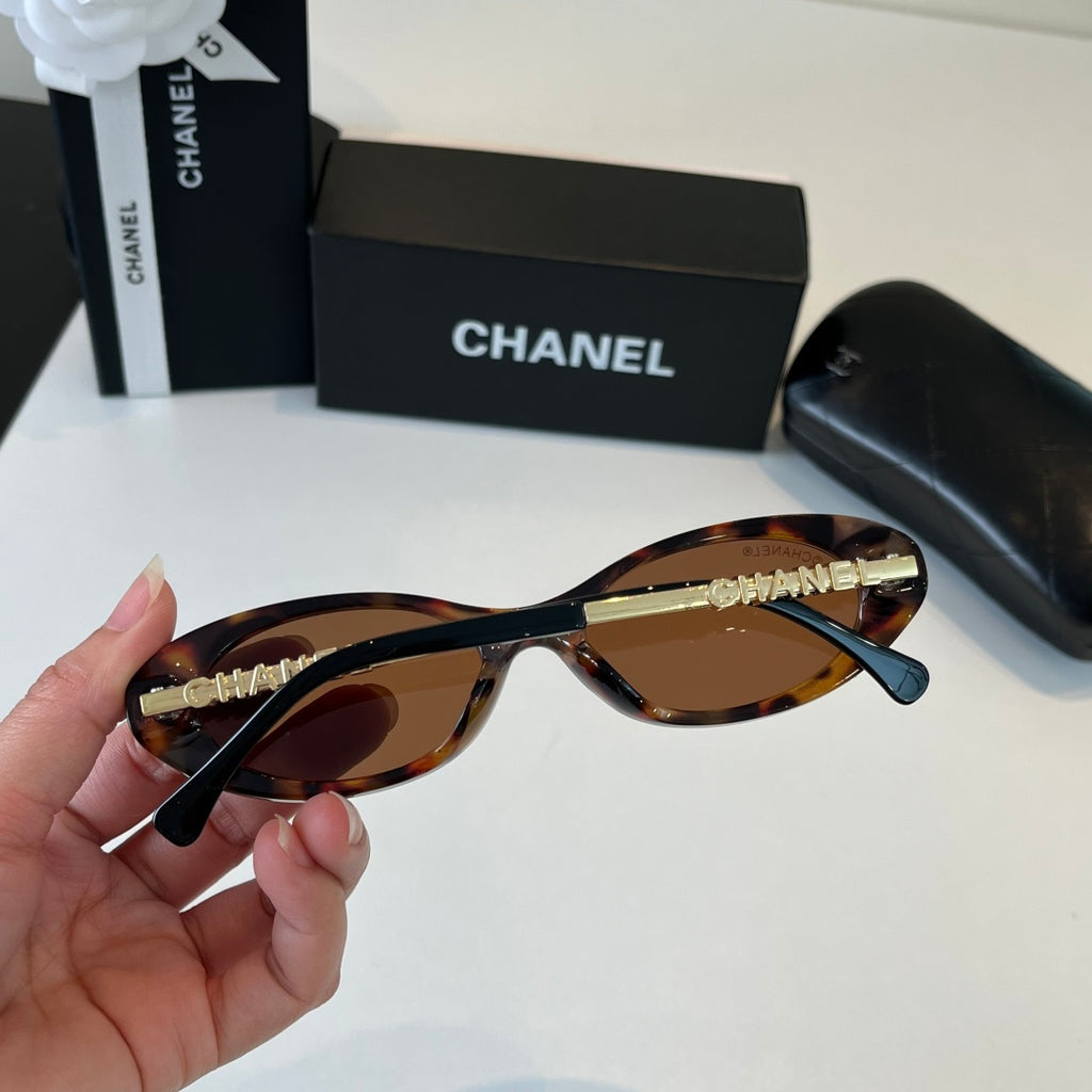 Chanel Fashion Black Lens Sunglasses for Men & Women - 486528 - detail image 6