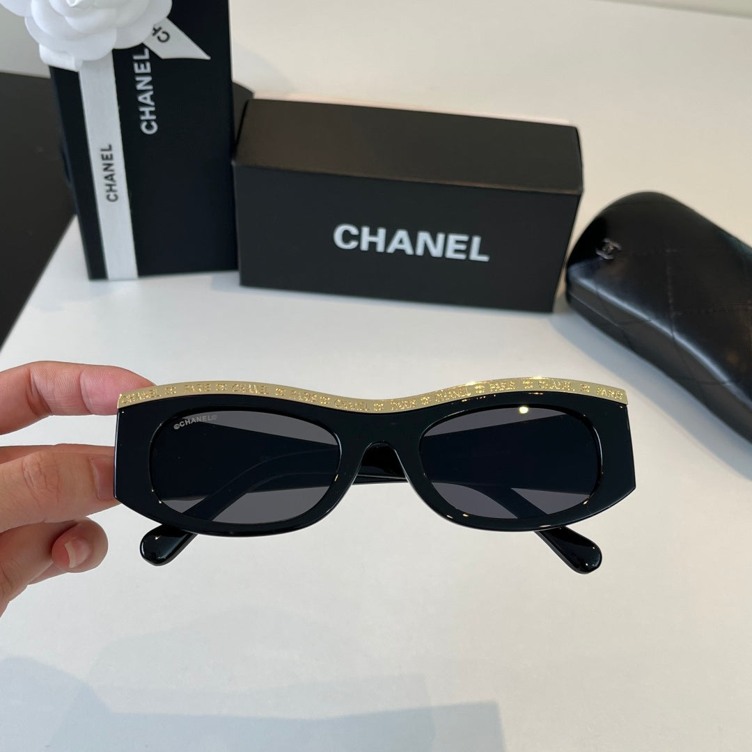 Chanel Fashion Black Lens Sunglasses for Men & Women - 486530 - detail image 5