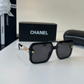 Chanel Oversized Black Lens Sunglasses for Men & Women - 486533