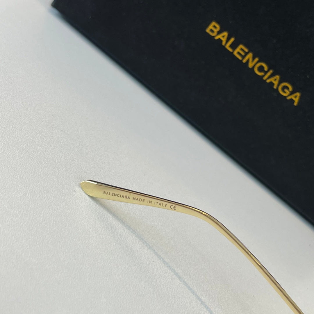 Balenciaga Rectangular Brown Lens Sunglasses for Men & Women - 487537 - detail image 7