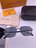 Louis Vuitton L5253 Polarized Aviator Blue Lens Sunglasses for Men