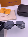 Louis Vuitton L3250 Polarized Aviator Blue Lens Sunglasses for Men