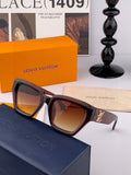 Louis Vuitton L26900 Square Black Lens Sunglasses for Women - 464801