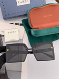 Gucci G50195 Polarized Square Green Lens Sunglasses for Men & Women