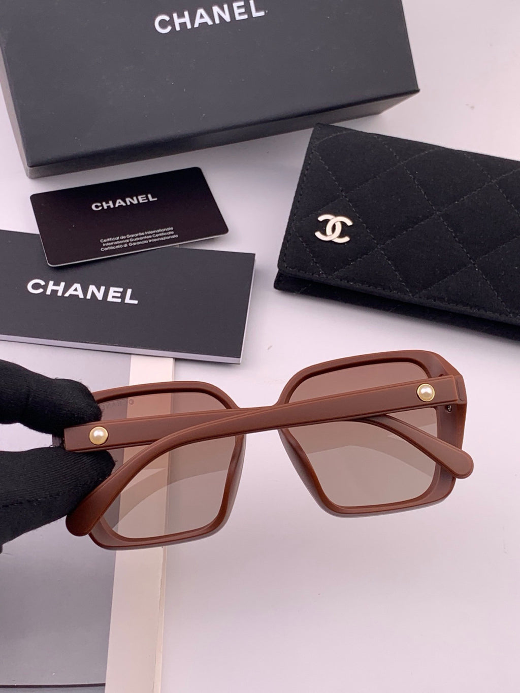 Chanel CH6994 Polarized Oversized Brown Lens Sunglasses for Men & Wom - 465224 - detail image 3