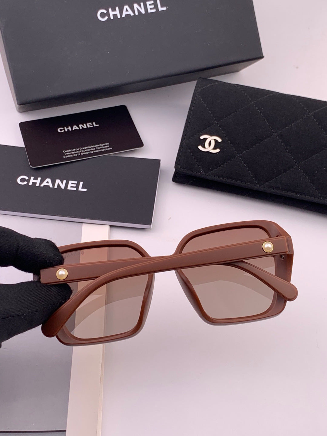 Chanel CH6994 Polarized Oversized Brown Lens Sunglasses for Men & Wom - 465224 - detail image 3