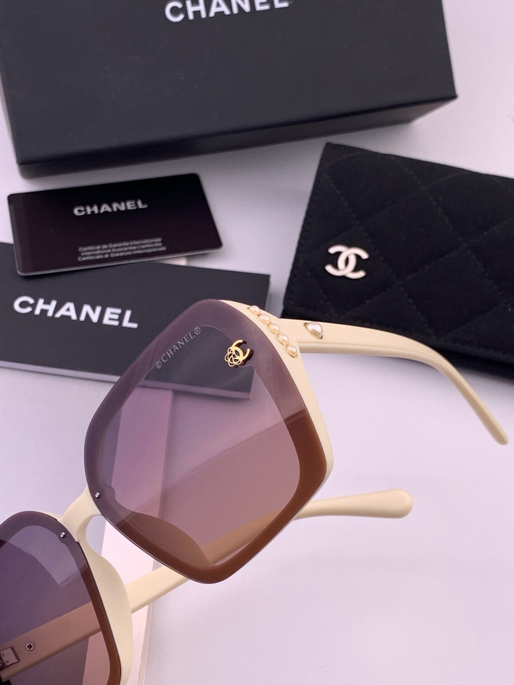 Chanel CH6994 Polarized Oversized Brown Lens Sunglasses for Men & Wom - 465025 - detail image 3