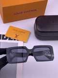 Louis Vuitton L77001 Square Brown Lens Sunglasses for Men & Women - 464814