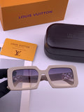 Louis Vuitton L77001 Square Brown Lens Sunglasses for Men & Women - 464815