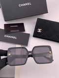 Chanel CH1825 Polarized Square Black Lens Sunglasses for Women