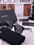 Chanel CH2104 Polarized Square Brown Lens Sunglasses for Women