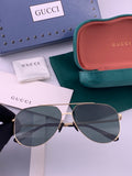 Gucci G7380 Fashion Gold Lens Sunglasses for Men & Women - 464987