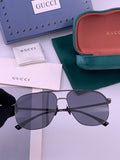 Gucci G0227 Polarized Aviator Gold Lens Sunglasses for Men - 464991