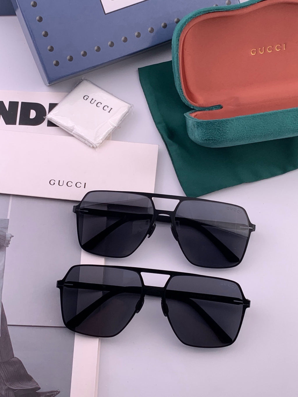 Gucci G3731 Fashion Orange Lens Sunglasses for Men & Women - 464997 - detail image 7