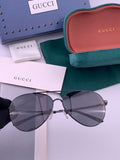 Gucci G052 Polarized Aviator Gold Lens Sunglasses for Men