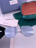 Gucci G01804 Polarized Aviator Gold Lens Sunglasses for Men - 465002