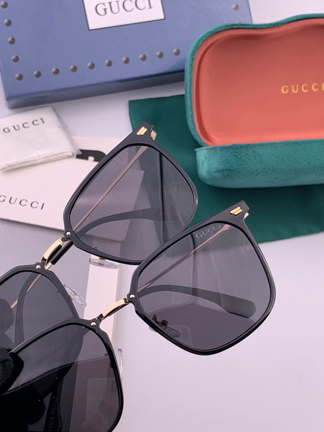 Gucci G81937 Fashion Orange Lens Sunglasses for Men & Women - detail image 6