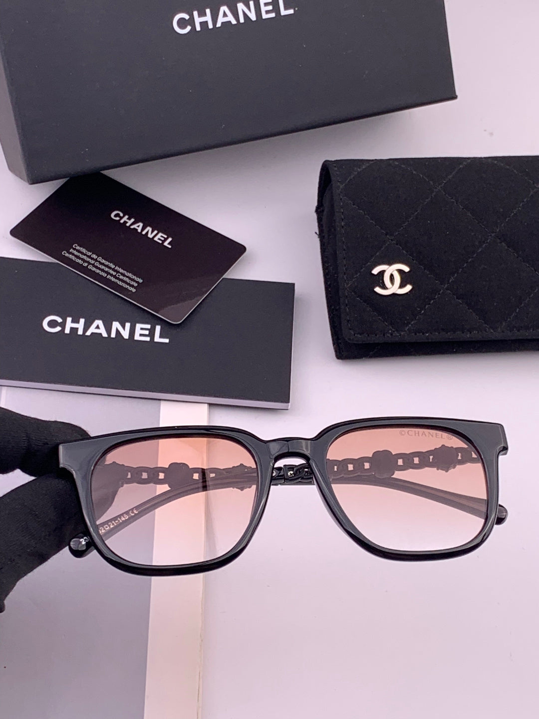 Chanel CH5236 Fashion Brown Lens Sunglasses for Men & Women - 465120