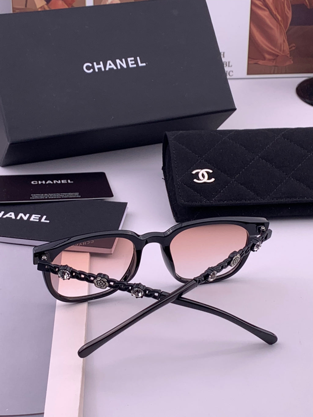 Chanel CH5236 Fashion Brown Lens Sunglasses for Men & Women - 465120 - detail image 6