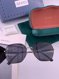 Gucci G9822 Polarized Oversized Brown Lens Sunglasses for Men & Women - 464911
