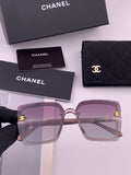 Chanel CH026 Square Brown Lens Sunglasses for Men & Women - 465113