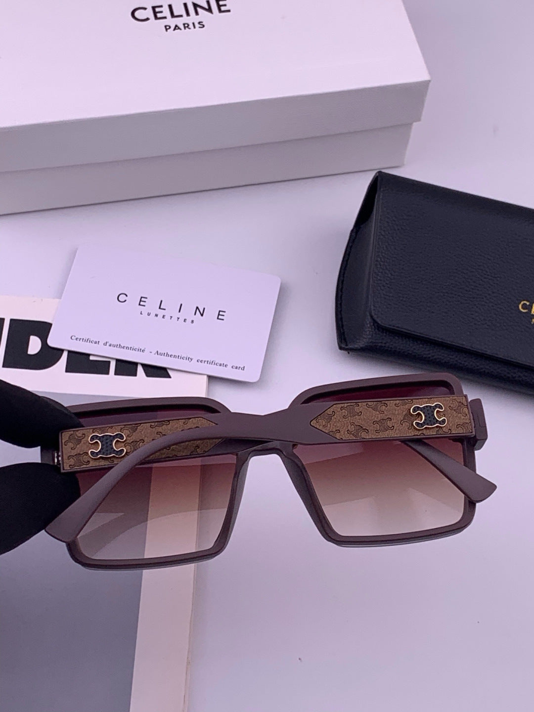 Chanel CH026 Square Brown Lens Sunglasses for Men & Women - 465114