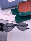 Gucci G2807 Polarized Aviator Black Lens Sunglasses for Men - 464875