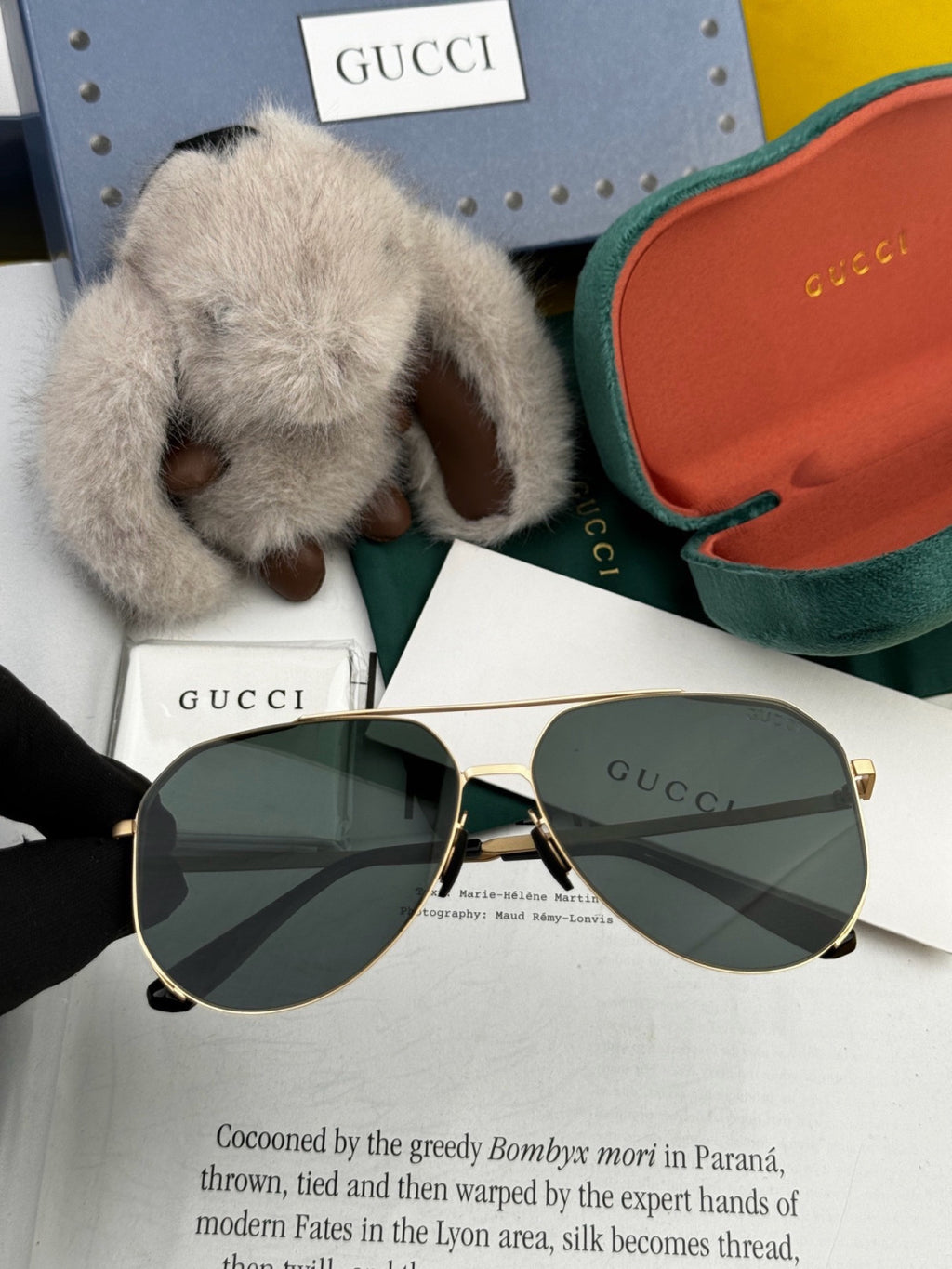 Gucci G7380 Fashion Pink Lens Sunglasses for Men & Women - 464887 - detail image 2