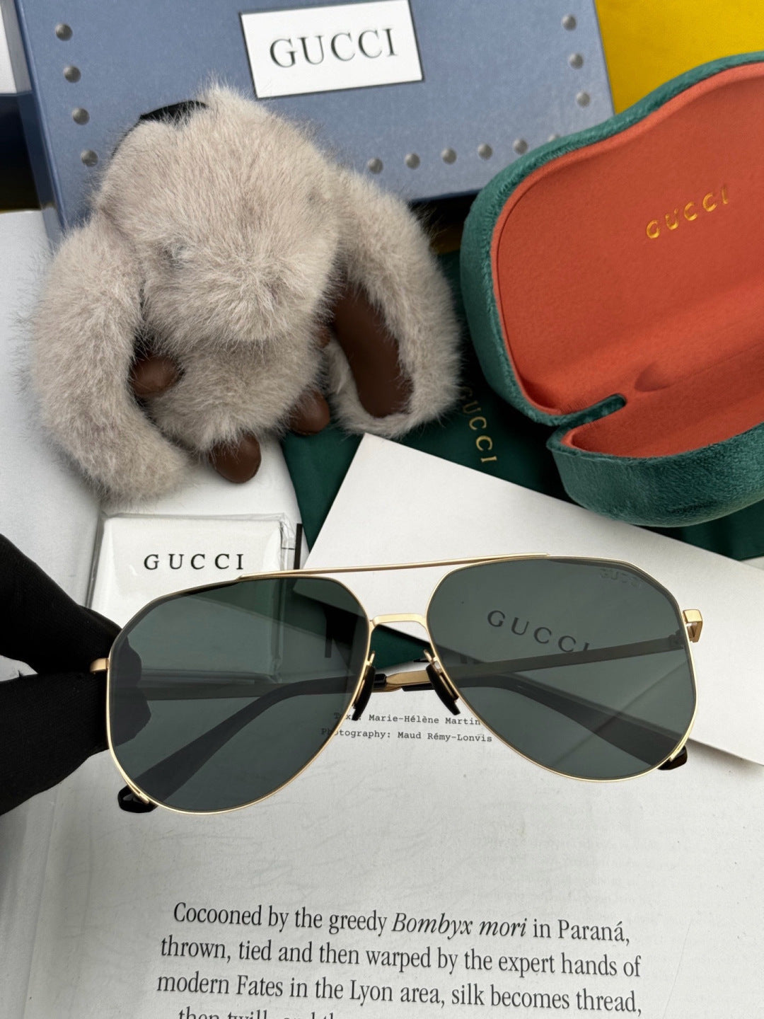 Gucci G7380 Fashion Pink Lens Sunglasses for Men & Women - 464887 - detail image 2