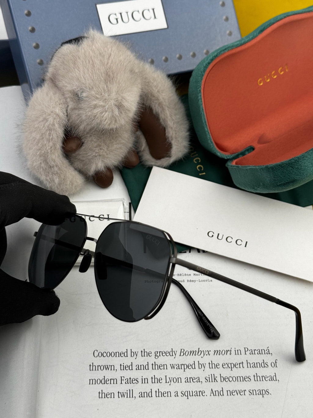 Gucci G7380 Fashion Pink Lens Sunglasses for Men & Women - 464887 - detail image 4