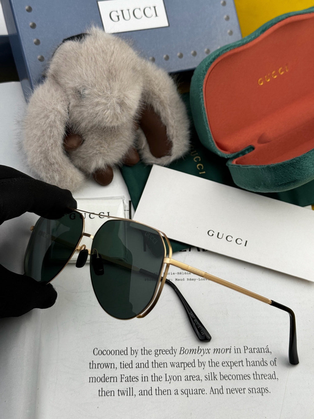 Gucci G7380 Fashion Pink Lens Sunglasses for Men & Women - 464887 - detail image 5