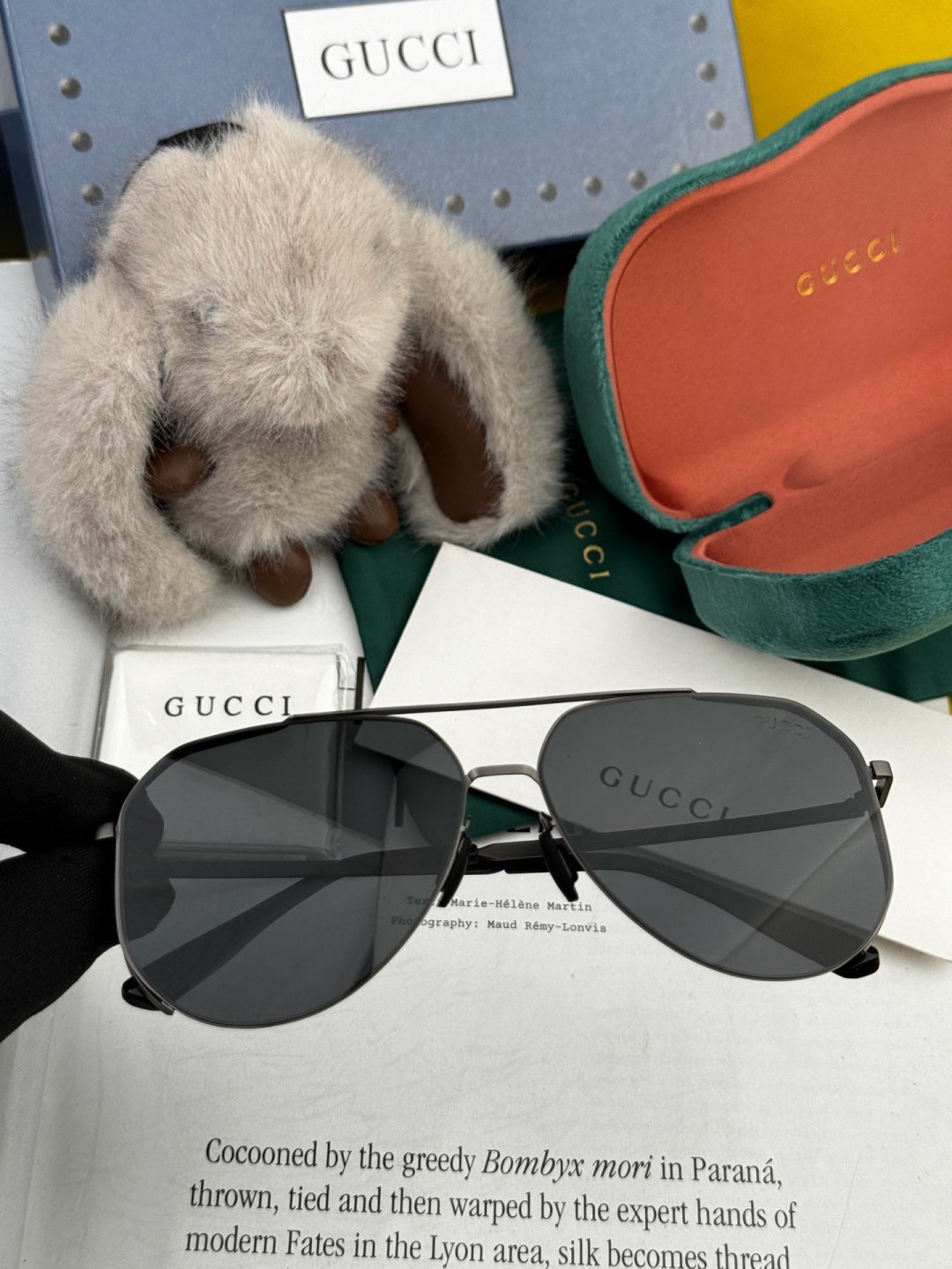 Gucci G7380 Fashion Pink Lens Sunglasses for Men & Women - 464887 - detail image 3
