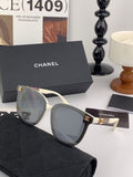 Chanel CH3620 Polarized Square Gold Lens Sunglasses for Men & Women