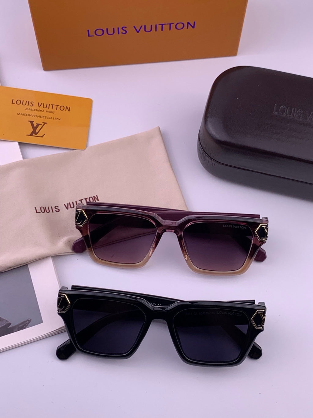Louis Vuitton Fashion Gold Lens Sunglasses for Men & Women - detail image 7