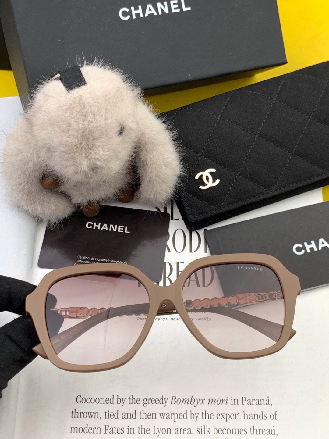 Chanel CH6305 Fashion Brown Lens Sunglasses for Men & Women - detail image 2