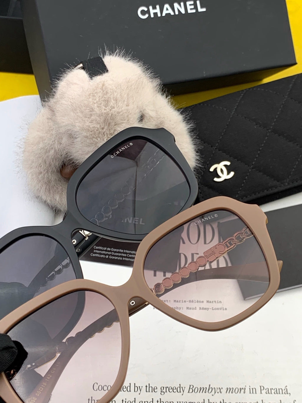 Chanel CH6305 Fashion Brown Lens Sunglasses for Men & Women - detail image 5