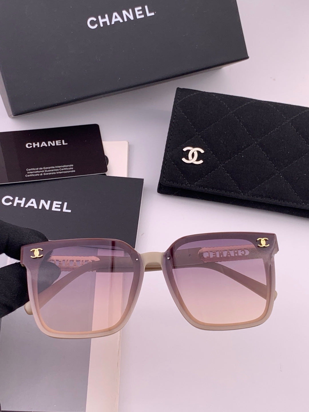 Chanel CH07003 Fashion Purple Lens Sunglasses for Men & Women
