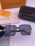 Louis Vuitton L77004 Oversized Blue Lens Sunglasses for Men & Women
