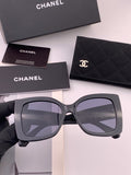 Chanel CH17005 Oversized Black Lens Sunglasses for Men & Women
