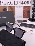 Chanel CH4231 Oversized Black Lens Sunglasses for Men & Women - 493593