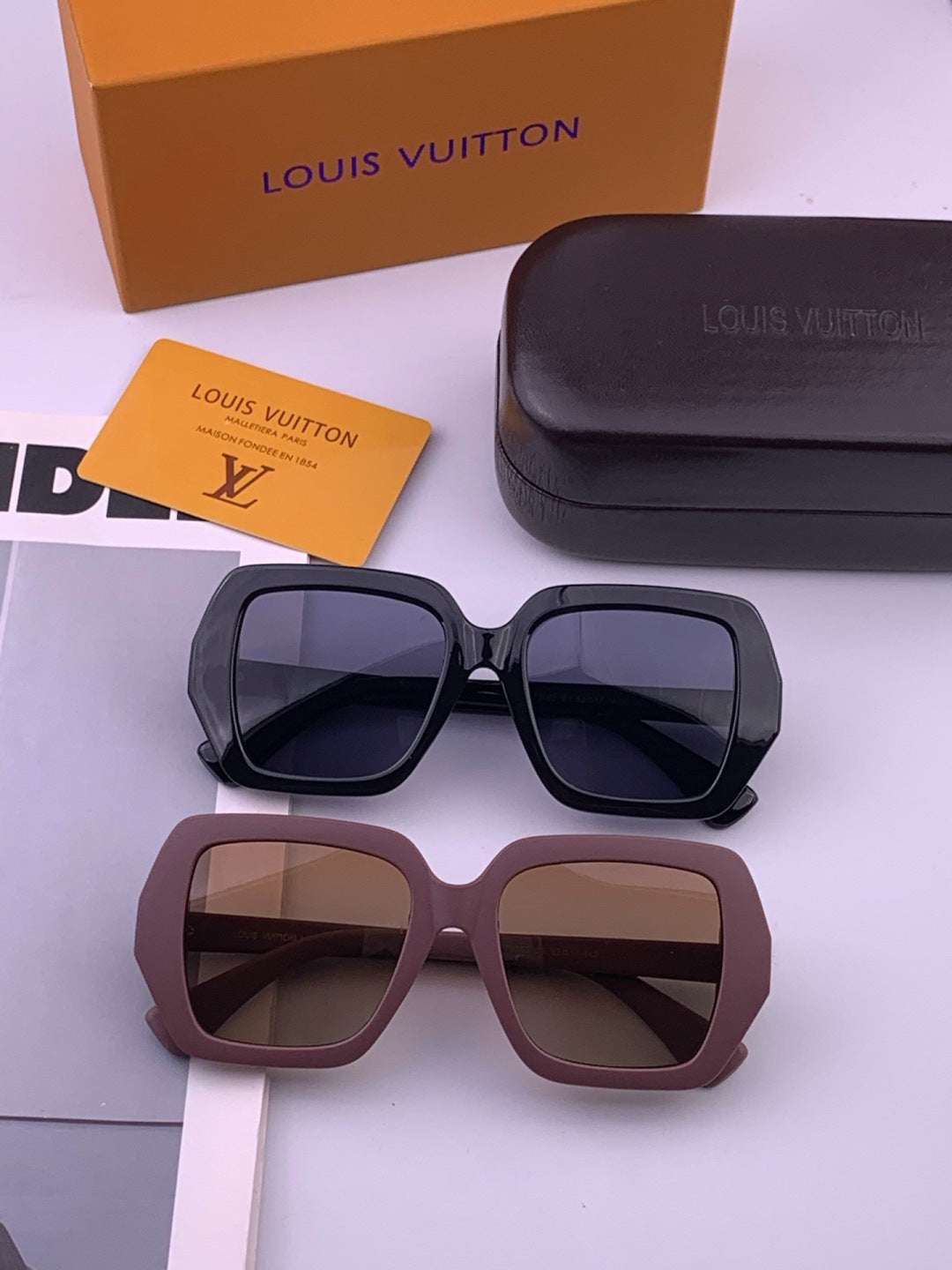 Louis Vuitton L27006 Oversized Brown Lens Sunglasses for Men & Women - detail image 7